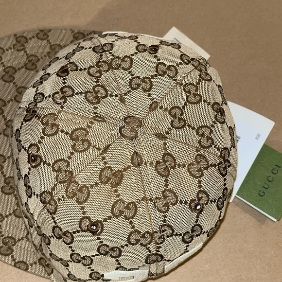 Authentic Gucci GG Canvas Baseball Cap size L - Picture 5 of 10